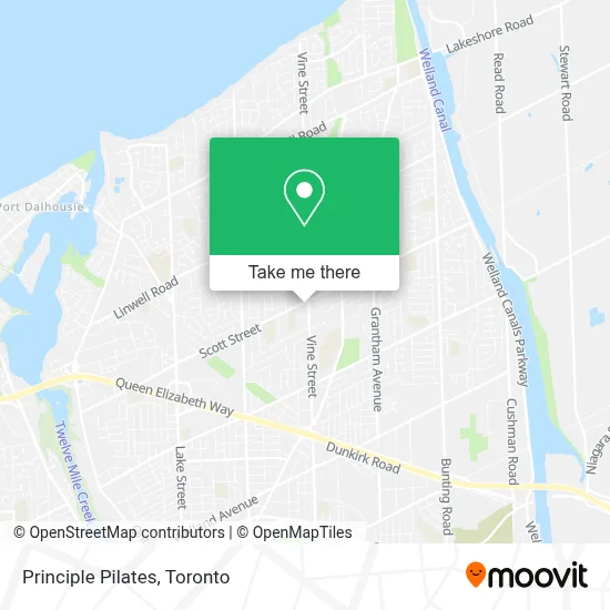 Principle Pilates map