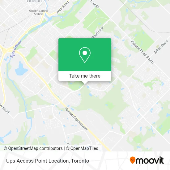 Ups Access Point Location plan