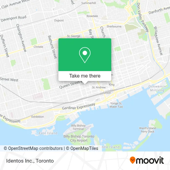 Identos Inc. map