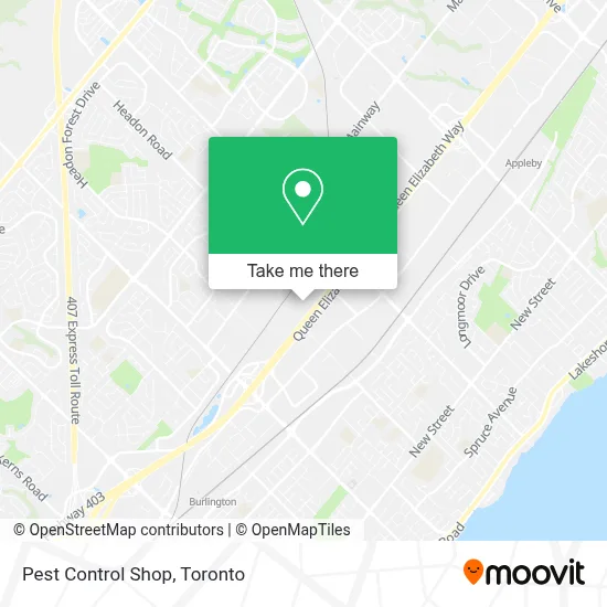 Pest Control Shop plan