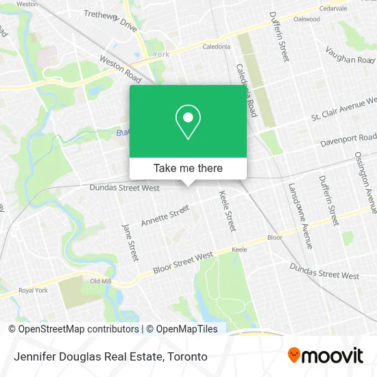 Jennifer Douglas Real Estate map