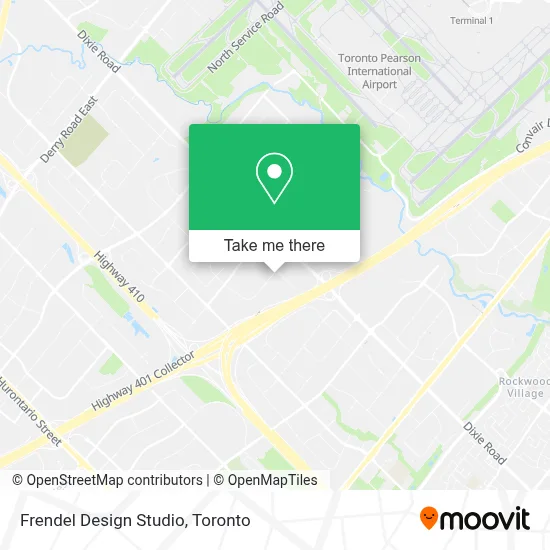 Frendel Design Studio map