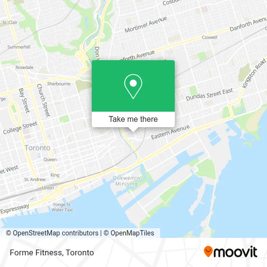 Forme Fitness map