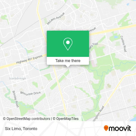 Six Limo map