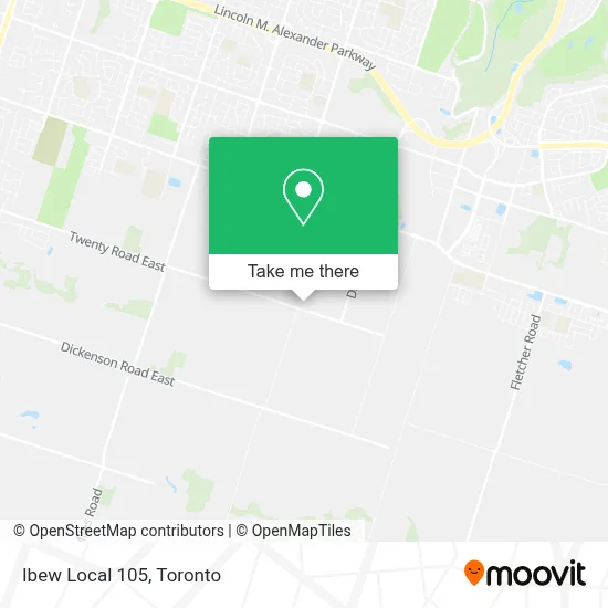 Ibew Local 105 map