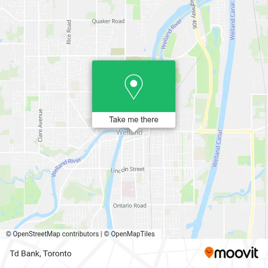 Td Bank map
