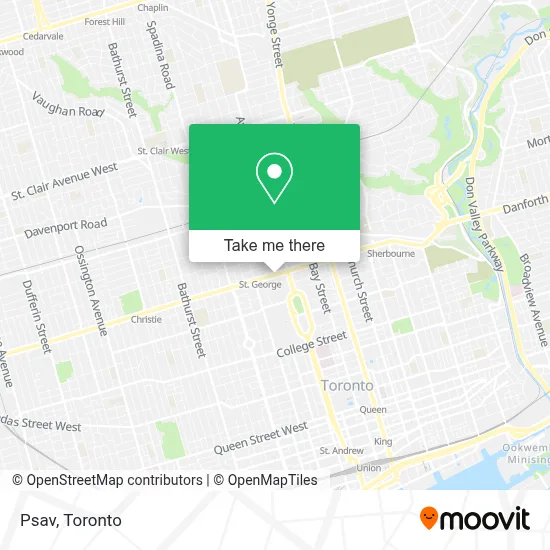 Psav map