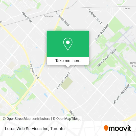 Lotus Web Services Inc map