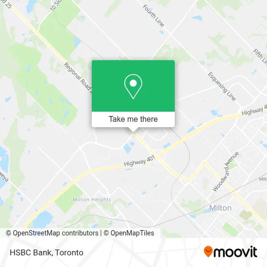 Hsbc Bank map