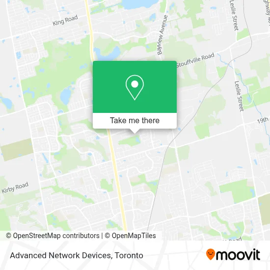 Advanced Network Devices map