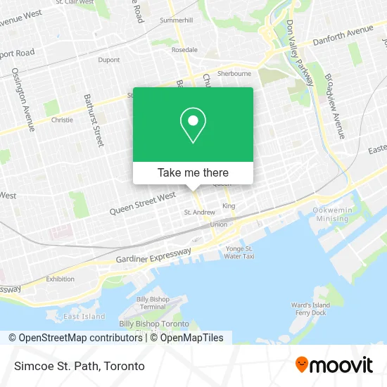 Simcoe St. Path plan