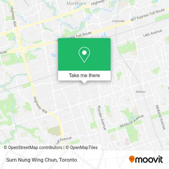 Sum Nung Wing Chun map