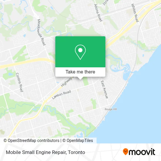 Mobile Small Engine Repair map