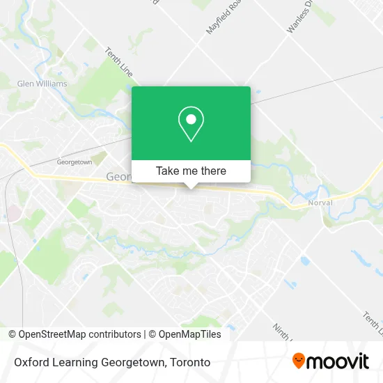 Oxford Learning Georgetown map