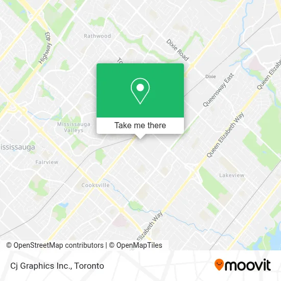 Cj Graphics Inc. map