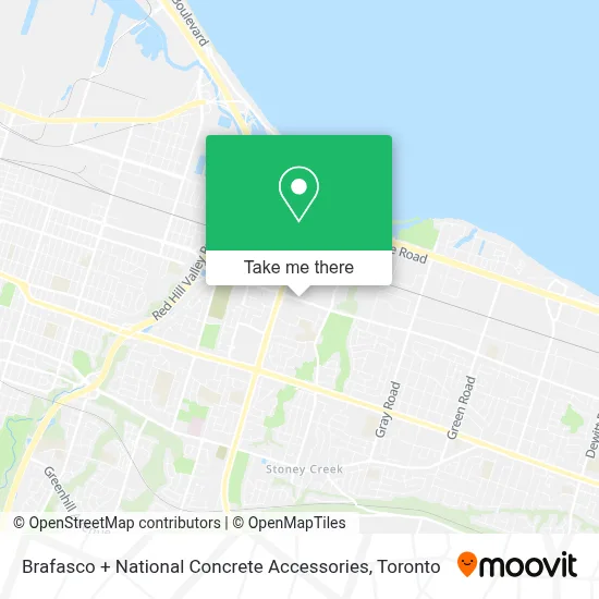 Brafasco + National Concrete Accessories map