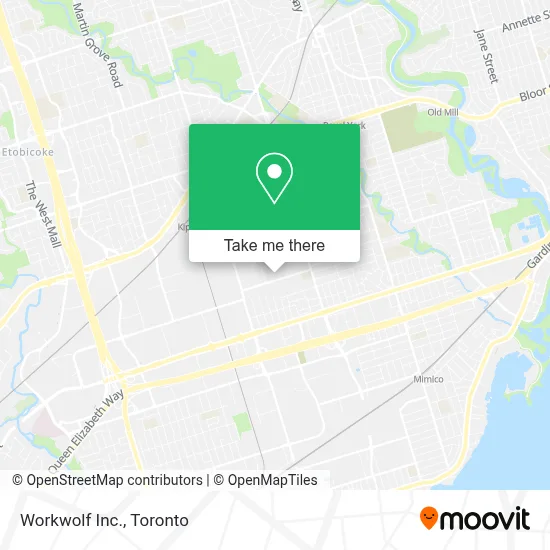 Workwolf Inc. map