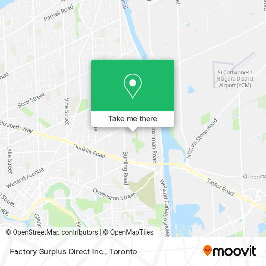Factory Surplus Direct Inc. map