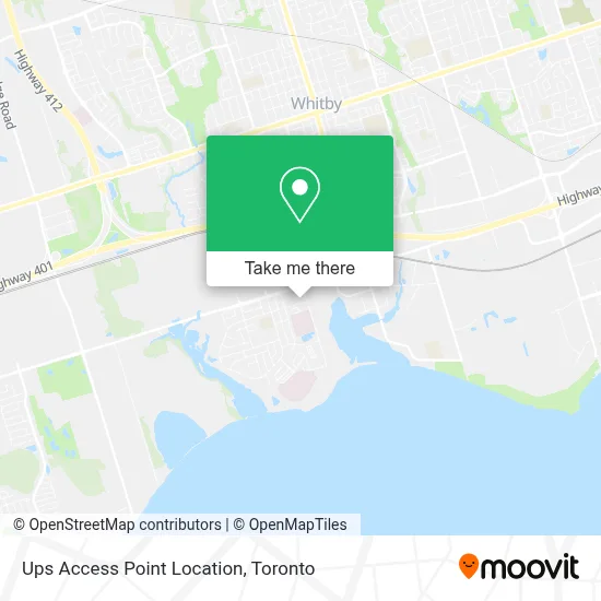Ups Access Point Location plan