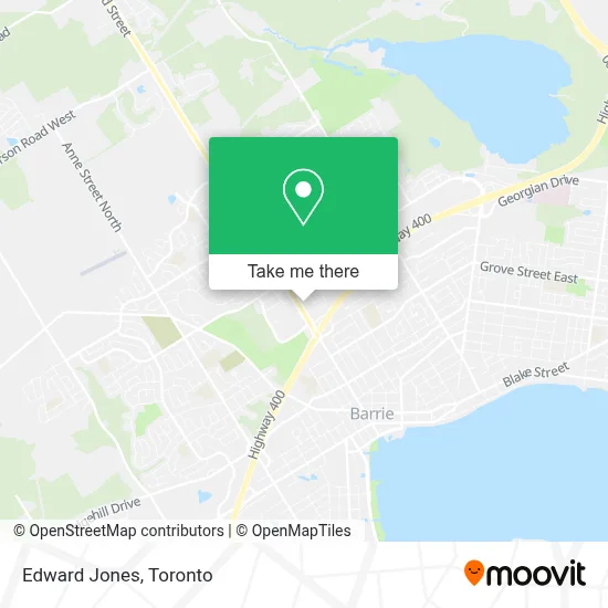 Edward Jones map