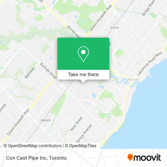 Con Cast Pipe Inc map