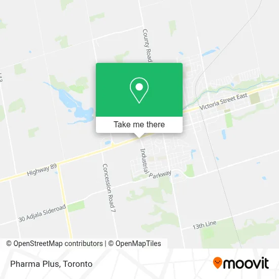Pharma Plus map