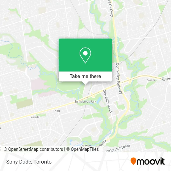 Sony Dadc map