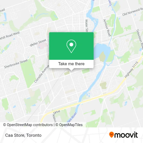 Caa Store map
