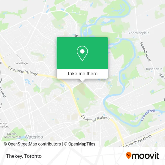Thekey map