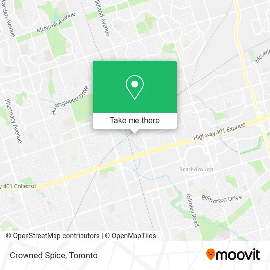 Crowned Spice map