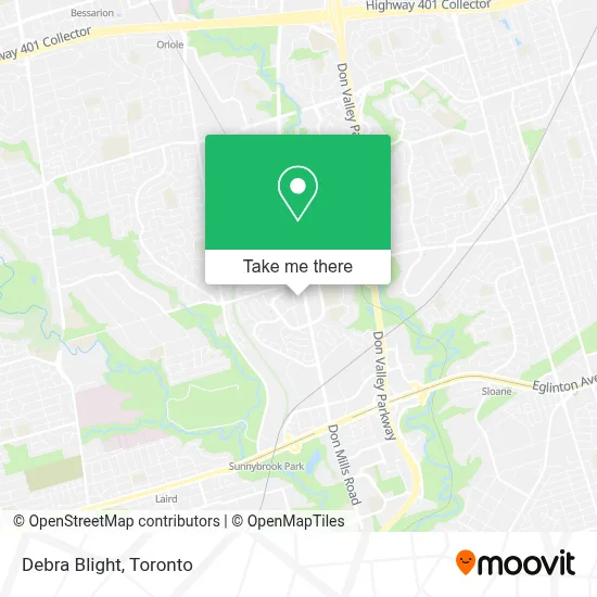 Debra Blight map