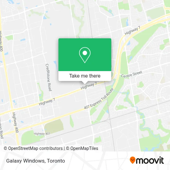 Galaxy Windows map
