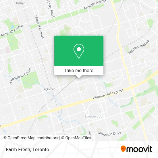 Farm Fresh map