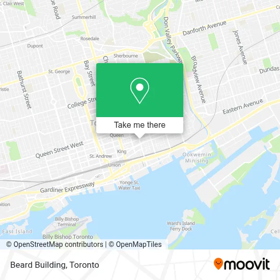 Beard Building map