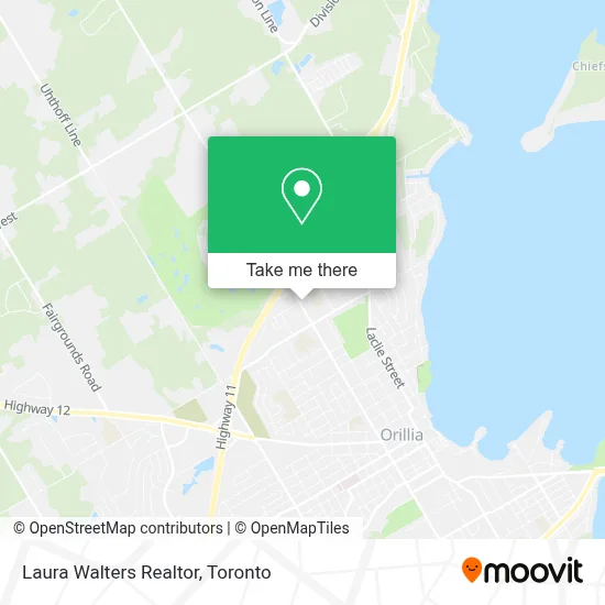 Laura Walters Realtor map