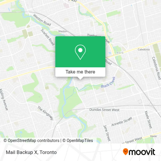 Mail Backup X map