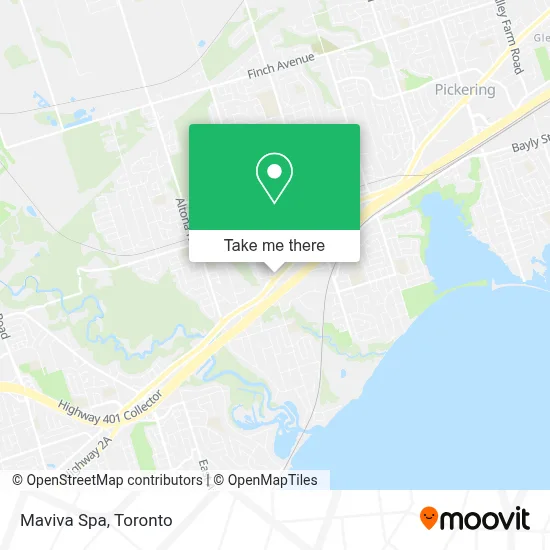 Maviva Spa map