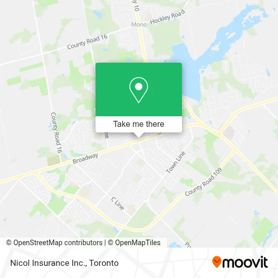 Nicol Insurance Inc. map