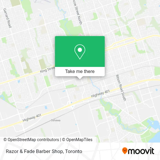 Razor & Fade Barber Shop map