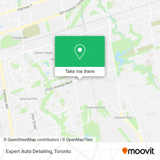 Expert Auto Detailing map