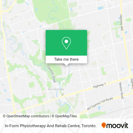 In-Form Physiotherapy And Rehab Centre map