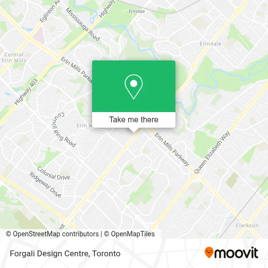Forgali Design Centre map