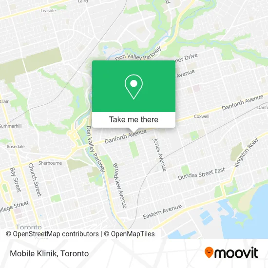 Mobile Klinik map