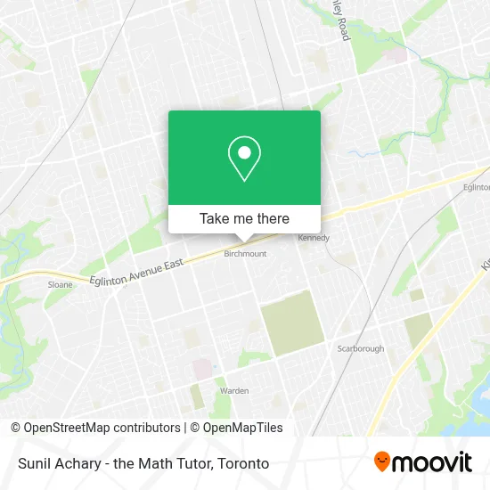 Sunil Achary - the Math Tutor map