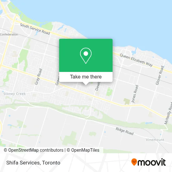 Shifa Services map