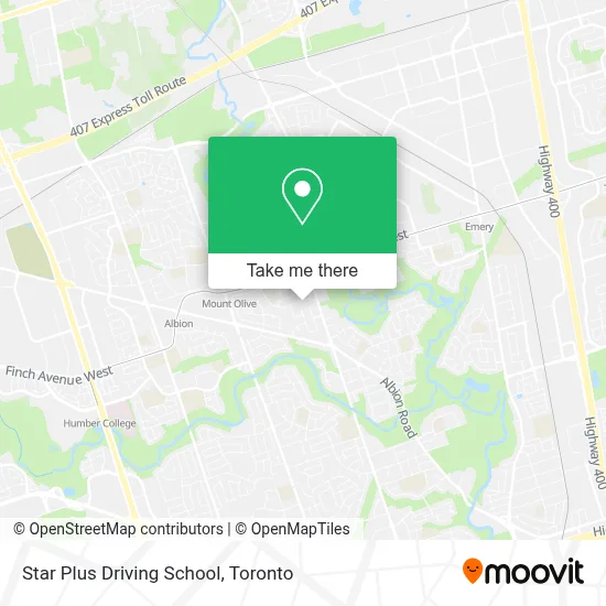 Star Plus Driving School map