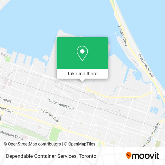 Dependable Container Services map