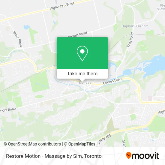 Restore Motion - Massage by Sim map