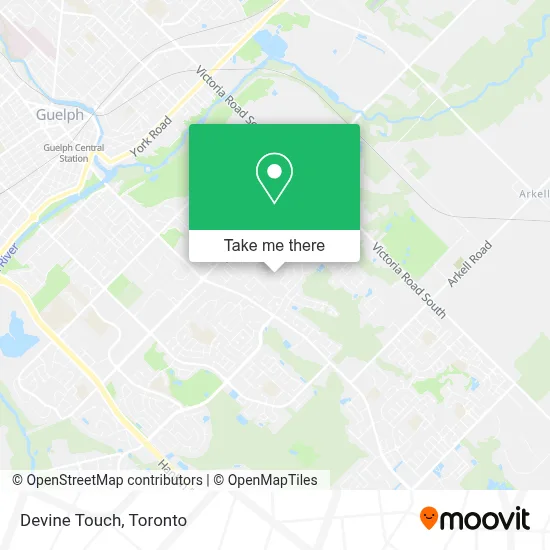 Devine Touch map