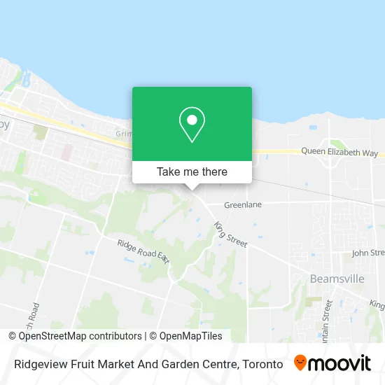 Ridgeview Fruit Market And Garden Centre map